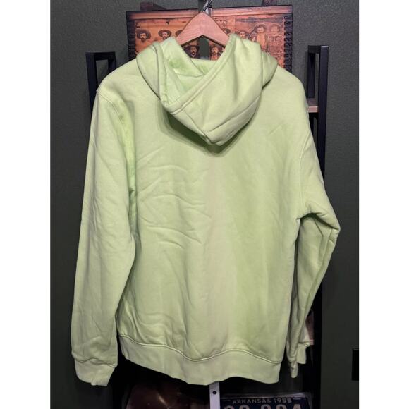 Adidas Men's Essentials Trefoil Hoodie Pulse Lime Size M NWT $60 Retail! - Picture 3 of 3